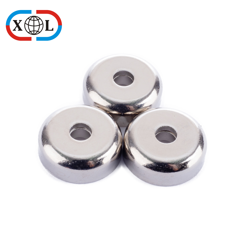 Neodymium Round Magnet with Screw Hole