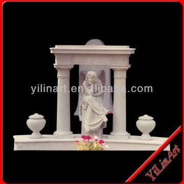 Tombstone Vases, Granite Tombstone prices, Tombstone YL-R484