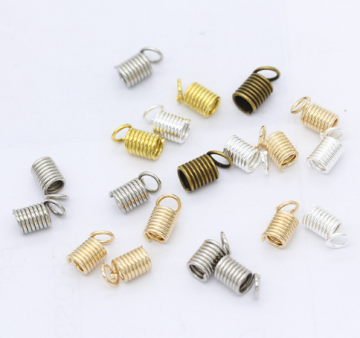 Factory wholesale african crochet hair wire wrapped dreadlock beads