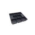 Custom black PP blister plastic insert tray