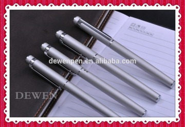 deluxy metal fountain pen,smooth writing metal ink pen