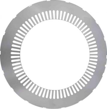 rotor and stator core lamination permanent magnet stacks