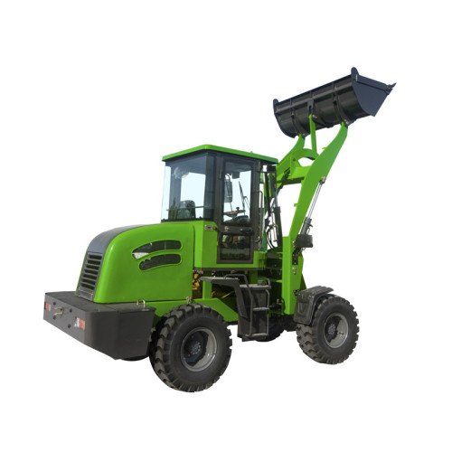 4WD Compact front end loader, wheel loader yang lebih kecil