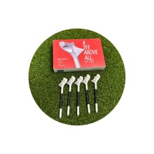Custom Logo Melelinks 10 Degree 83mm Plastic Golf Tees