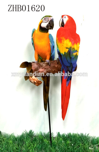 2016 new style garden decor parrots decoration