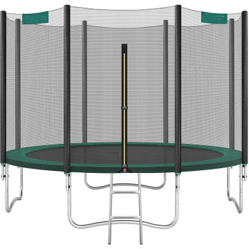 Round Garden Trampoline with Safety Net