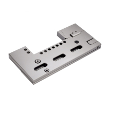 wire edm machine workholding fixture of adjustable vise