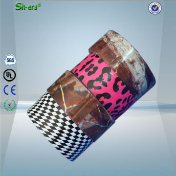 Printed duct tape for shoes industry