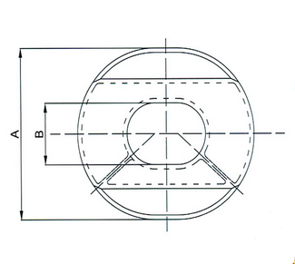 Ship outfitting parts Din Chock type A