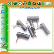 90 degree right angle high quality 3.5mm Male to Female audio connector