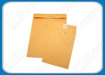 Protective Manila Metal Gummed Seal Kraft Paper Clasp Envelopes Ck4 9.5 X 12.5''