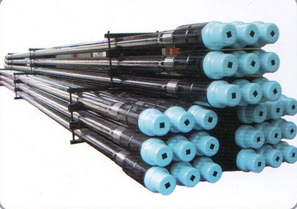 Friction welding drill pipe and adapter