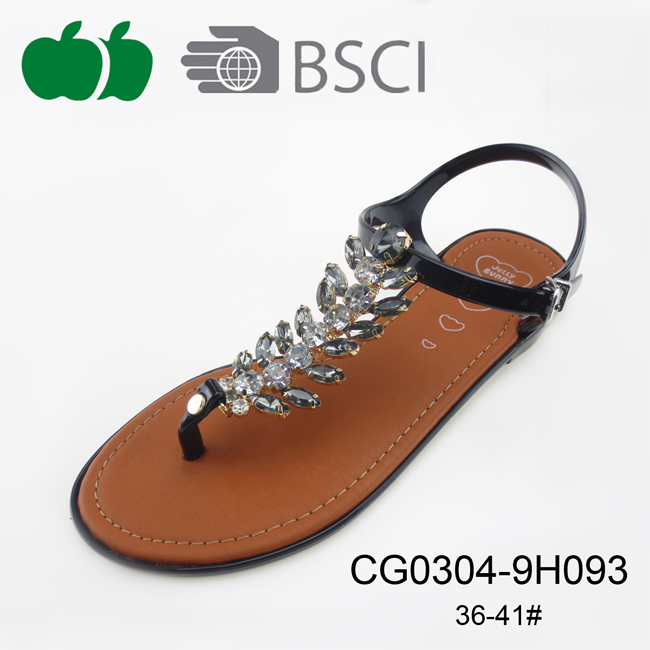 fashion lady pvc sandals