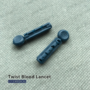 Lancet Blood Collection Disposable -Verwendung