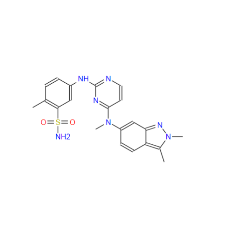 Ọnọdụ: 444731-52-6 Pazopanub