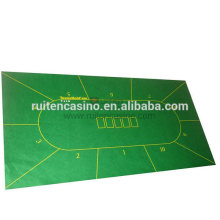 Poker Table Top Felt Hometyle 10 Player Texas Hold'em Poker Felt