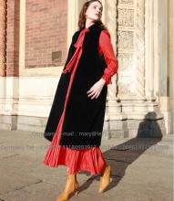 Women Reversible Kopenhagen MInk Vest