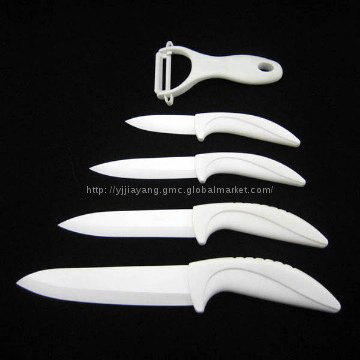 new design ABS handle zirconia ceramic hunting knife