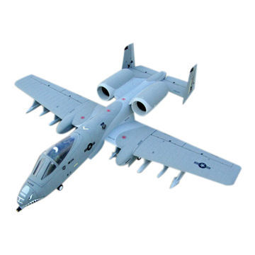 Jet Planes, Twin 70mm EDF, Warthog, Color Smoke, CE-certified