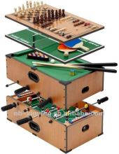 3-in-1 Table Games: Soccer Table & Mini Pool Table