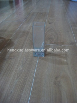 hand blown square glass vases