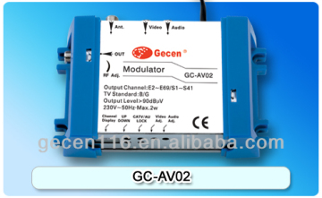 Gecen Household Agile Modulator A/V signal single input Model GC-AV02