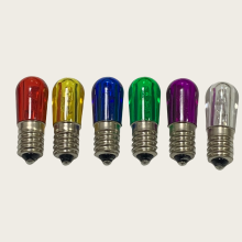Hot Sale Multicolor LED Waterproof Decorative Light Bulb E14 Papaya Bulb