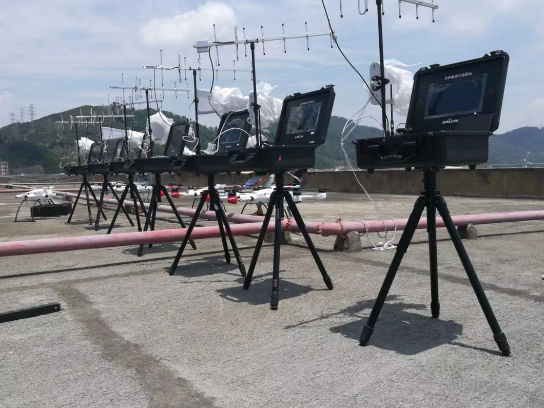 Uav for Power Line Inspection Use 75 Minutes Long Flight Time Hexacopter