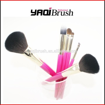 6pcs Natural Hair Makeup Brush Set