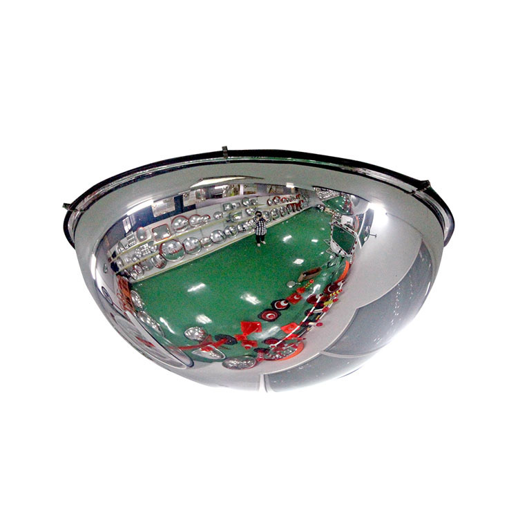 Bigger viewing safety 360 degree view plastic full dome convex mirror, sphere convex mirror/