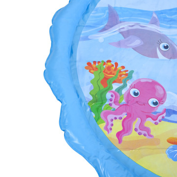 120 cm Splash Pad Kinderen opblaasbare ronde waadmat