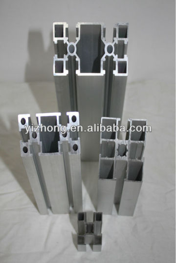 Aluminum profile in T slot shape