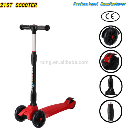 CE Certificate Approval Children Adjustable kick scooter / kid kick scooter wheels / wholesale cheap kid kick scooter