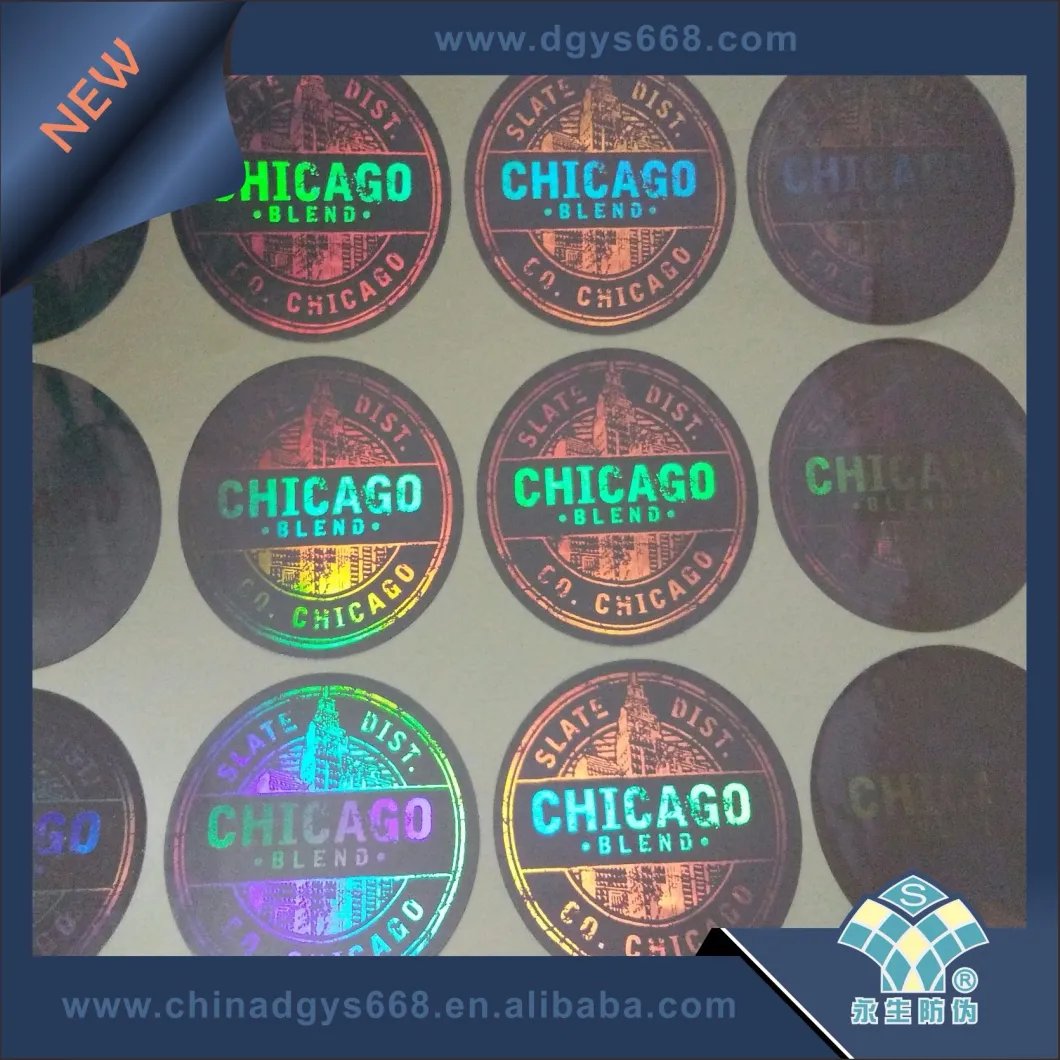 Custom Design Hologram Sticker in Sheet