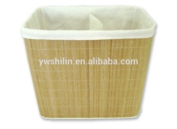 bamboo laundry basket / bamboo folding laundry basket / hotel laundry basket / bamboo laundry hamper