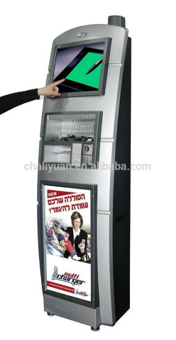 Internet-connected Mobile Phone Charge Kiosk