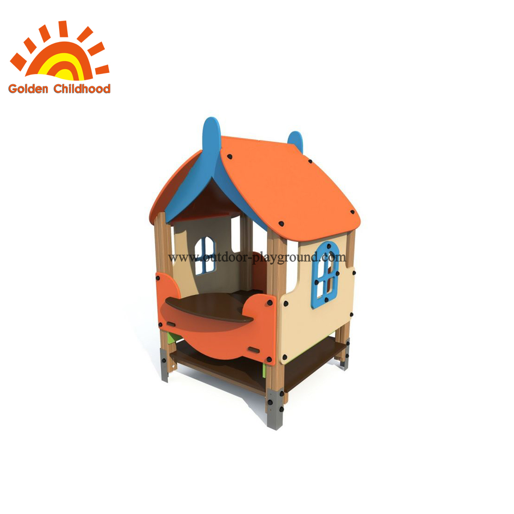 Hpl Playhouse Outdoor Playground With Sandbox