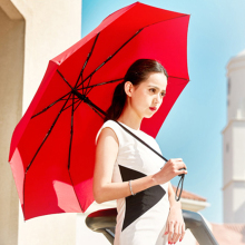 UV Protection Sun Auto-Opening Windproof 3-Fold Umbrella