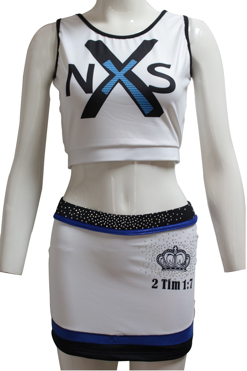 Mousserande sublimerad Cheerleading Gear