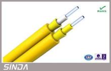 Data Communication Indoor Zip cord Fiber Optic Cable with P