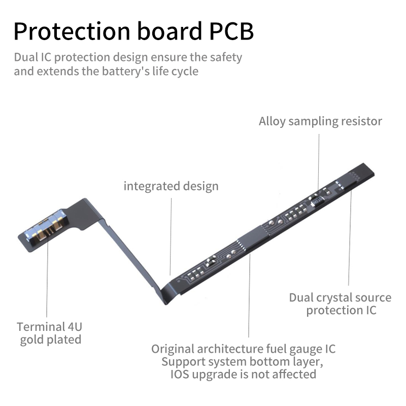 rohs ce lithium portable batteries 3000mAh replacement full capacity battery for iphone X