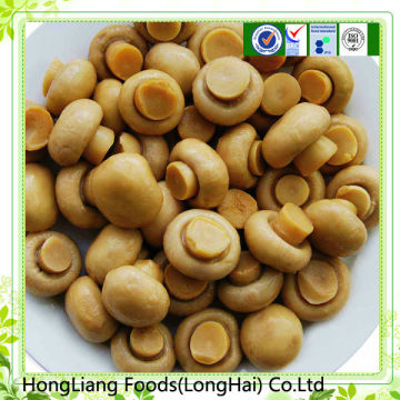 Canned whole mushroom in brine