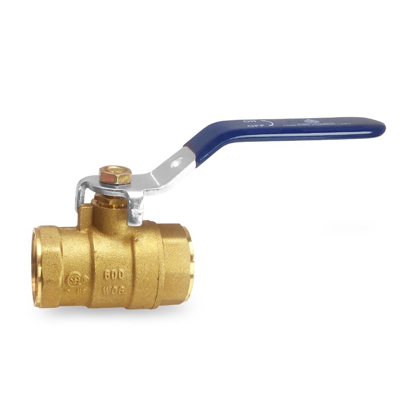 1 1/2" LF lead free stainless steel brass ball valves