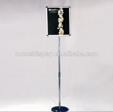 Metal poster stand, poster stand double side