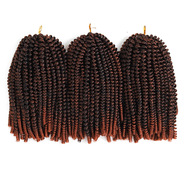 Long spring twist wholesale Beyond beauty spring braids ombre curly pre twisted colored fluffed Spring Twist Hair