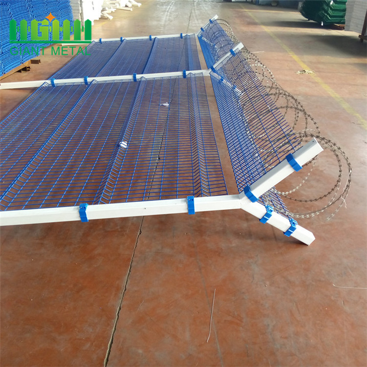 hot dipped galvanized prison security airport fencing