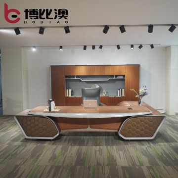 Fly Series wood veneer office desk