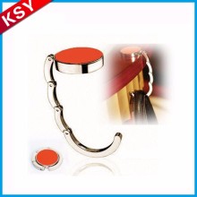 Trade Assurance Supplier Factory Directly Selling Enamel Butterfly Foldable Handbag Hanger For Table