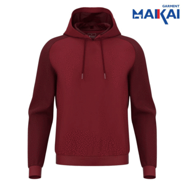 Functional Long-Sleeved Hooded Sweatshirt for Men