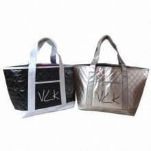 Promotional Nonwoven Shopping Bags, Handle Sewed to Bottom, Very Convenient